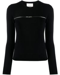 Isabel Marant - Zip-Detail Ribbed-Knit Top - Lyst