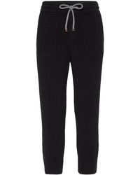 Brunello Cucinelli - Ribbed Cashmere Track Pants - Lyst