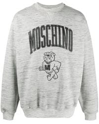 Moschino - Sweat À Encolure Ras Du Cou - Lyst