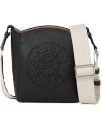 Karl Lagerfeld - Small K/Circle Bucket Perforated Bag - Lyst