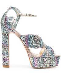 Sophia Webster - Rita Sandalen Met Glitter - Lyst