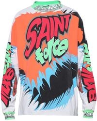 SAINT Mxxxxxx - Graphic-print Cotton T-shirt - Lyst