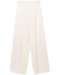 Gentry Portofino - Satin Trousers - Lyst