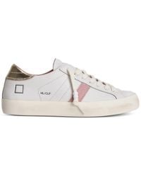 Date - Hl/Clf Side-Stripe Low-Top Sneakers - Lyst