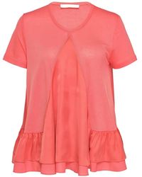 Club21 Collection - Kayla Ruffled Top - Lyst