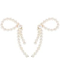Beatriz Palacios - Half Bow Earrings - Lyst