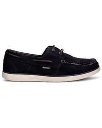 Barbour - Rothley Suede Boat Shoes - Lyst