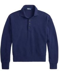 Polo Ralph Lauren - Relaxed-Fit Ribbed Polo Pullover - Lyst