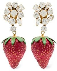 729129 ストロベリー gucci いちご ピアス シンプルデザイン GUCCI