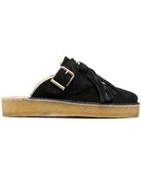 Clarks - Trek レザーミュール - Lyst