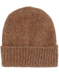 Monitaly - Melange Knit Beanie - Lyst