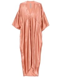 Rick Owens - Tommykite V-Neck Maxi Dress - Lyst