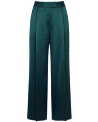 The Sei - Pleated Silk Trousers - Lyst