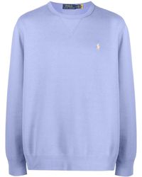 Polo Ralph Lauren - Crew Neck Long-Sleeve Sweatshirt - Lyst