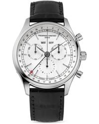 Frederique Constant - Classics Quartz Chronograph Triple Calendar 40Mm - Lyst