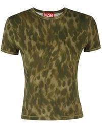 DIESEL - T Anima Animal-Print T-Shirt - Lyst