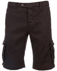 Kiton - Logo-Patch Cargo Shorts - Lyst