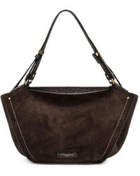Gianni Chiarini - Bloom Suede Shoulder Bag - Lyst