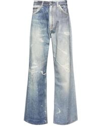 Our Legacy - Third Cut Printed Denim Jeans - Lyst