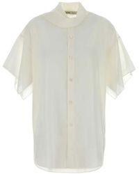 Carven - Draped Shirt - Lyst