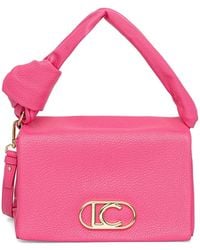 Lola Casademunt - Knotted-Handle Logo-Plaque Tote Bag - Lyst
