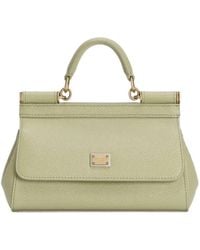 Dolce & Gabbana - Sicily Small Leather Handbag - Lyst