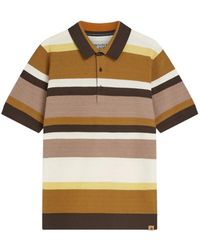 Scotch & Soda - Gestreiftes Poloshirt - Lyst