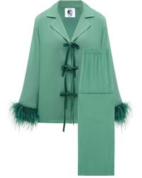 Sleeper - Bow Detachable Feathers Pajama Set - Lyst