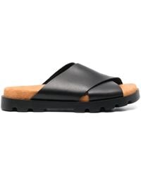 Camper - Brutus Cross Strap Sandals - Lyst