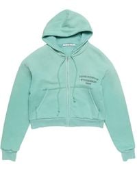 Acne Studios - Sprayed Zip Hoodie - Lyst