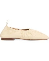 Mansur Gavriel - Ruched Ballerina Ballet Flat - Lyst