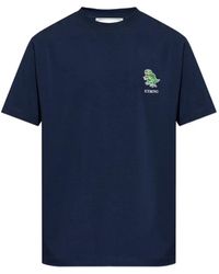 Iceberg - T-Shirt À Broderie Dinosaure - Lyst