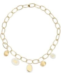 Nanis - Boules Diamond Link Necklace - Lyst