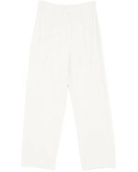 Pleats Please Issey Miyake - A-Poc Shell Trousers - Lyst
