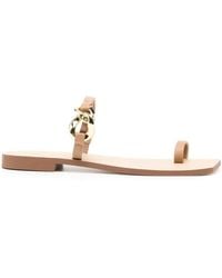 Senso - Ganne Buckle-Detail Leather Sandals - Lyst
