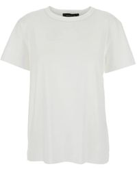Fabiana Filippi - Crew-Neck Short-Sleeve T-Shirt - Lyst