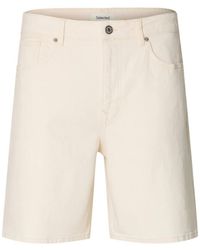SELECTED - Five-Pocket Shorts - Lyst