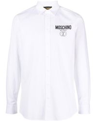 Moschino - Hemd mit Logo-Print - Lyst