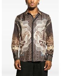 Garcia - Pesos Oversized Print Shirt - Lyst