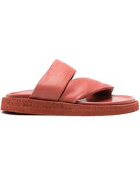 Officine Creative - Inner Double-strap Leather Sandals - Lyst