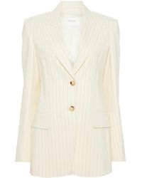 Sportmax - Blazer Met Krijtstreep - Lyst
