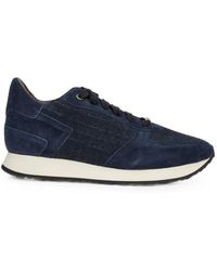 Moorer - Sneakers Mit Wildledereinsätzen - Lyst