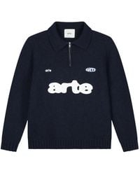 Arte' - ハーフジップ ポロシャツ - Lyst