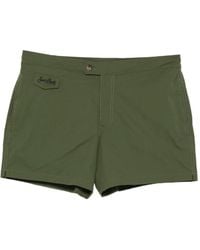 MC2 Saint Barth - Harrys Logo-Patch Swim Shorts - Lyst