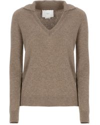 Vanisé - V-Neck Collared Polo Shirt - Lyst