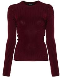 Mugler - Knit Top - Lyst