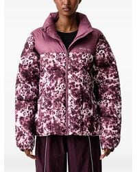Columbia - Plumífero Con Estampado De Leopardo - Lyst