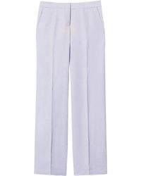 Twinset - Pantalones anchos de lino con cordones - Lyst