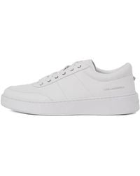 KARL LAGERFELD - Flint Lace-Up Stud Sneakers - Lyst