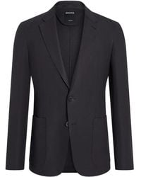 ZEGNA - Oasi Linen Blazer - Lyst